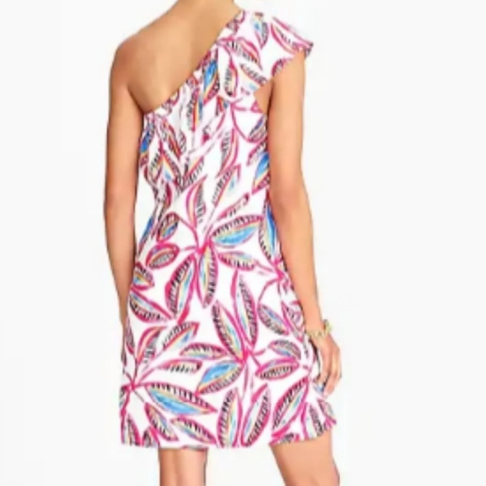 J.Crew One-shoulder Floral Print Dress Size M